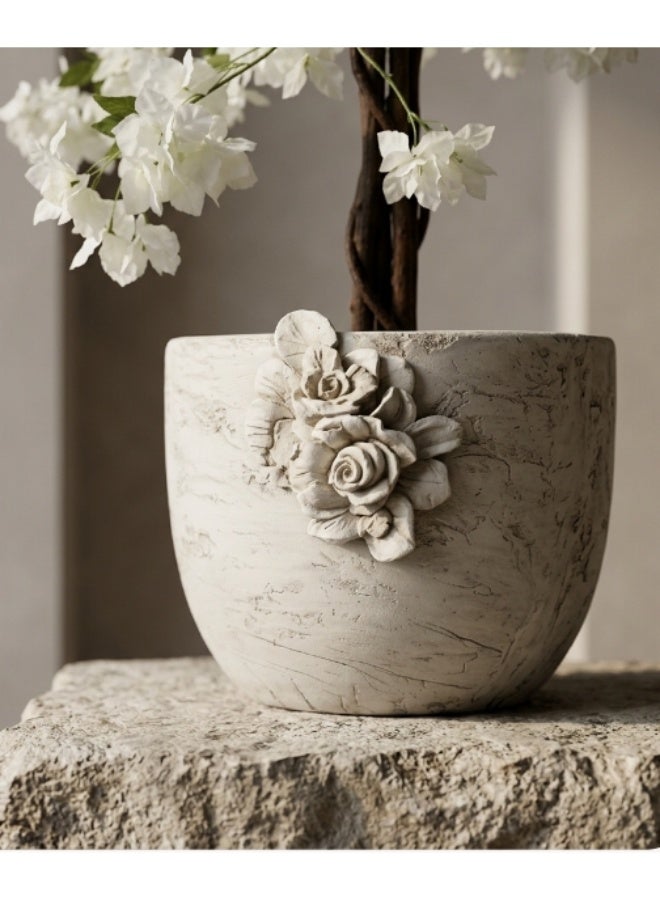 ElegantHandmadeDecorativeFlowerPot - Image 3