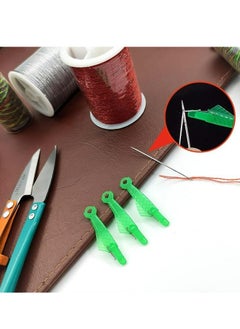 Generic 20pcs Quick Threading Needle,Fish Mouth Sewing Machine Needle Threader, New Automatic Sewing Needle Threader,Upgrade Quick Sewing Machine Loop, Easy Self Thread Needle Threader Tool  - Image 5