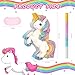 JOARHONAL Magical Unicorn Piata Small Unicorn Piata with Blindfold and Bat Rainbow Unicorn Themed Birthday Party Games Decorations Small Size 16x10x3 - Image 4