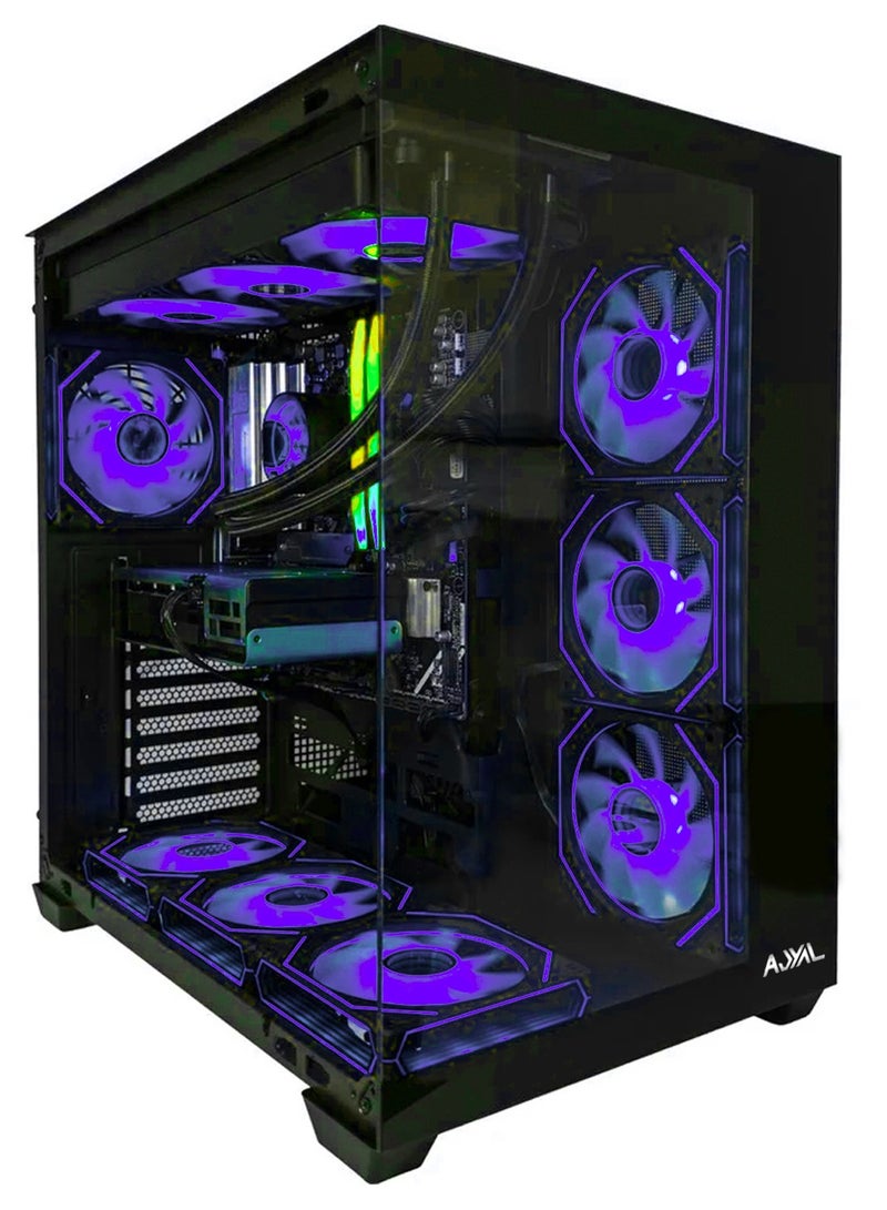 أجيال كمبيوتر ألعاب RTX 5070 – معالج Intel i9-14900KF | ذاكرة 32GB DDR5 | كرت شاشة GeForce RTX 5070 12GB | تخزين 1TB NVMe | تبريد سائل 360mm | مزود طاقة 850W | واي فاي وبلوتوث | ويندوز 11 برو | ضمان سنة داخل الإمارات - Image 4
