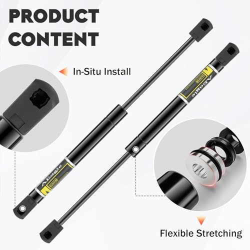 AEagle Trunk Lid Lift Supports Struts Shocks 4064 for 2001-2006 Dodge Stratus, 2006-2014 Dodge Charger, 2001-2006 Sebring Sedan Without Spoiler - Image 5