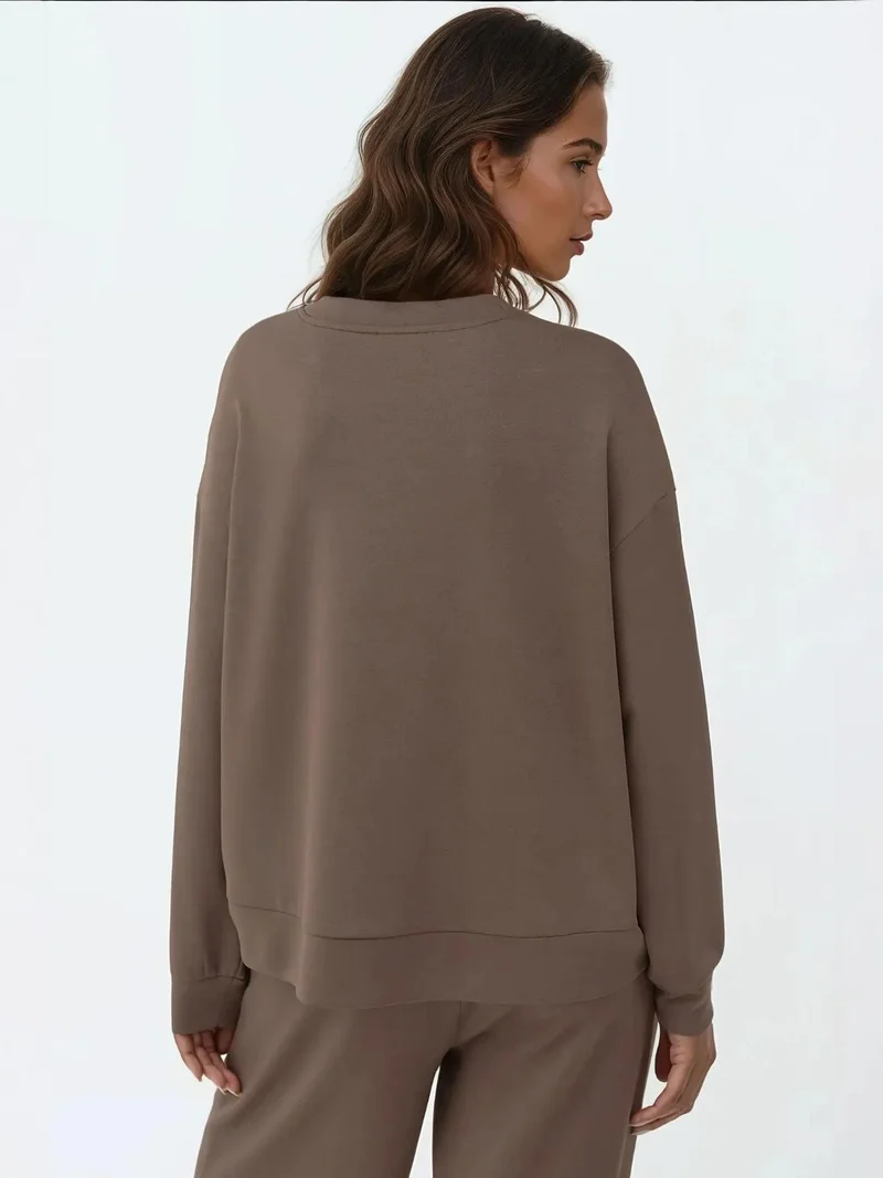 HICCUP Modal Touch Basic Sweatshirt