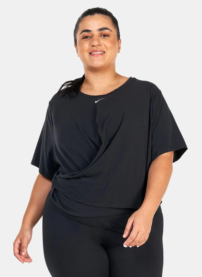 Nike Women's Dri-FIT One Luxe Twist T-Shirt (Plus Size)