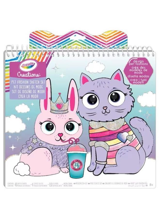 Crayola Pet Fashion Sketch Set