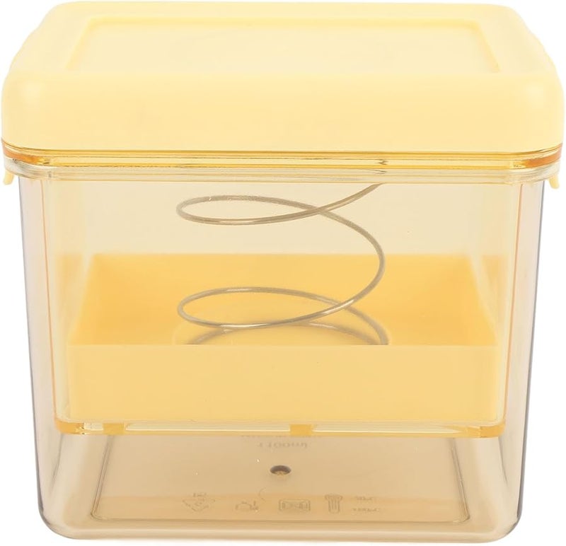 Fdit Yogurt Maker For Cheese Making With Reusable Strainer Food Grade Materials Yellow - Image 4