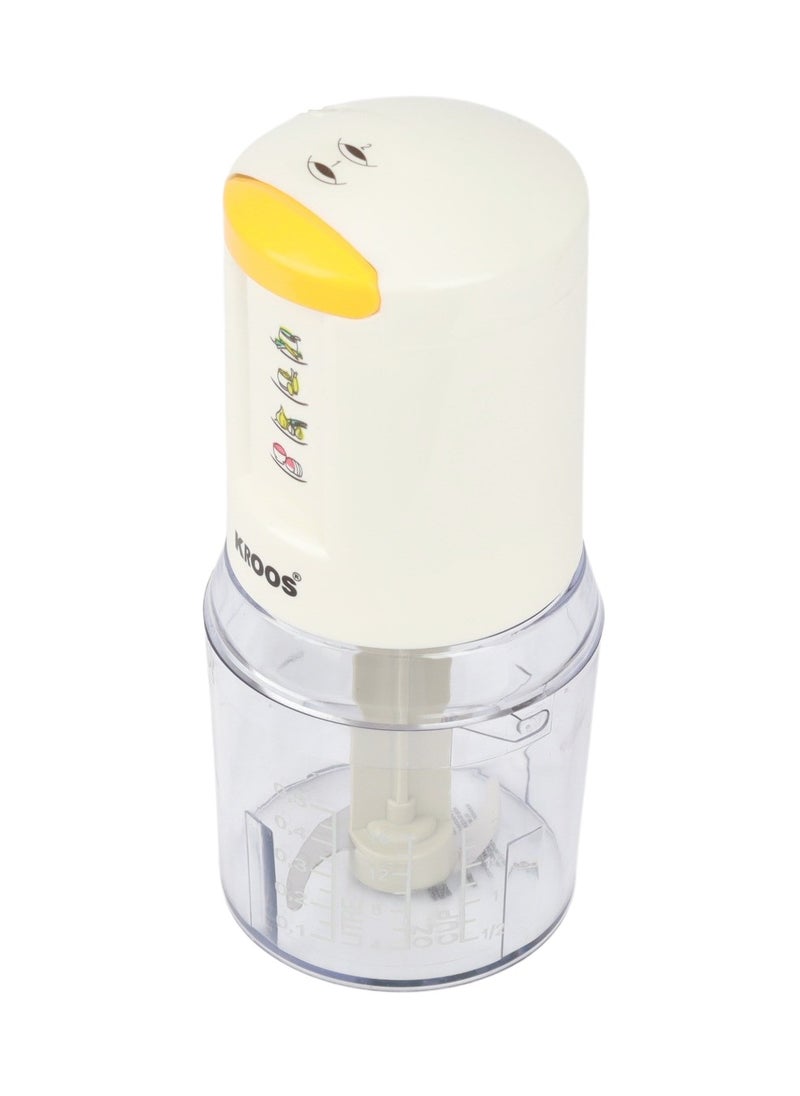 KROOS Vegetable chopper, 200 grams, 300 watts, KROOS KR-5605  - Image 2
