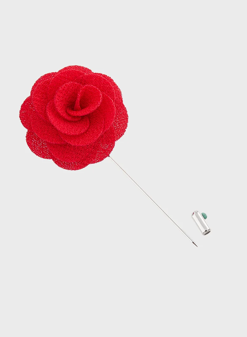 Robert Wood Flower Lapel Pin