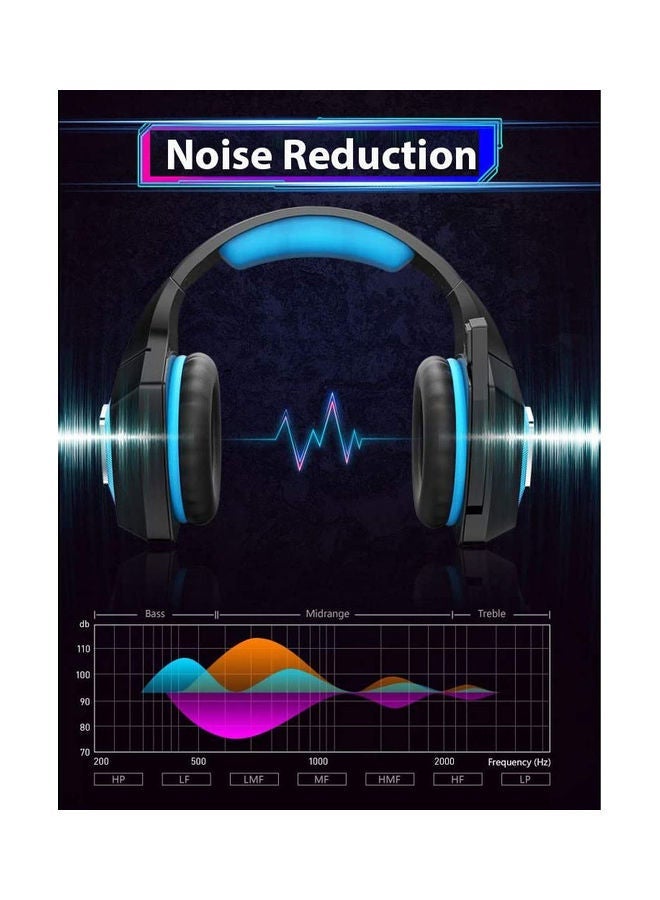 NIBEMINENT Game Headset For PS4 /PS5 /XOne /XSeries /Nswitch /PC Tablet Smartphone  - Image 3