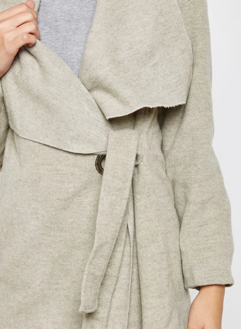 Ginger Waterfall Tie Detail Jacket