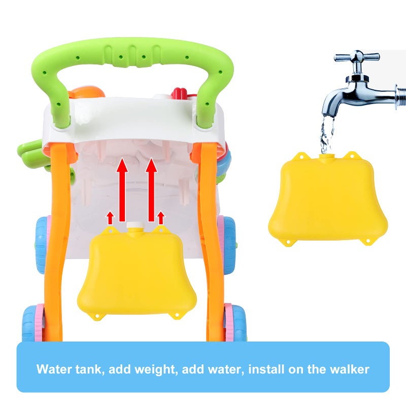 Cuterabit 2 in 1 Sit to Stand Baby Walker with Music and Light, Push Toys for Toddlers 1-3 for Learning to Walk, Baby Walking Toys 6 to 12 Months for Infants Babies Toddlers Boys Girls - Image 5