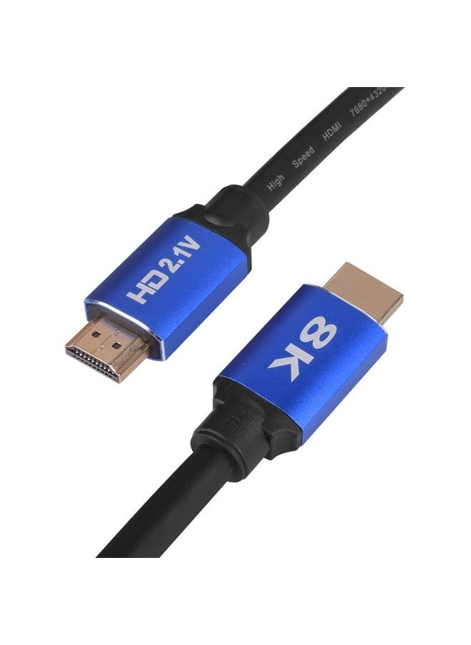 BURAQ - HD08 8K Ultra Clear HDMI 2.1 TV Computer Projection Set-top Box HDMI Cable, Cable Length:2m - Image 1