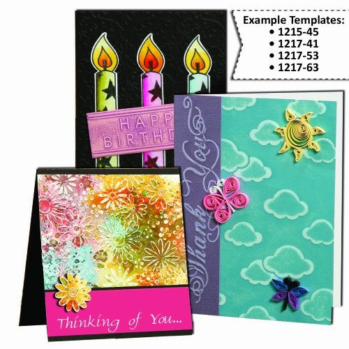 Darice 1215-61 Heart Background Embossing Folder, 4.25-Inch by 5.75-Inch - Image 4