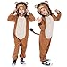 Leadtex Kids Lion Oneise Costume Lion Animal Costume for Unisex Boys and Girls Halloween Theme Party S46 - Image 3