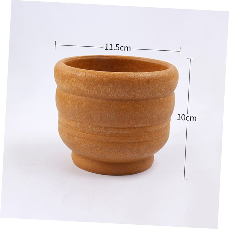 Wooden Garlic Ginger Crusher Pestle And Mortar Set Kitchen Multi Functional Tool - Image 3
