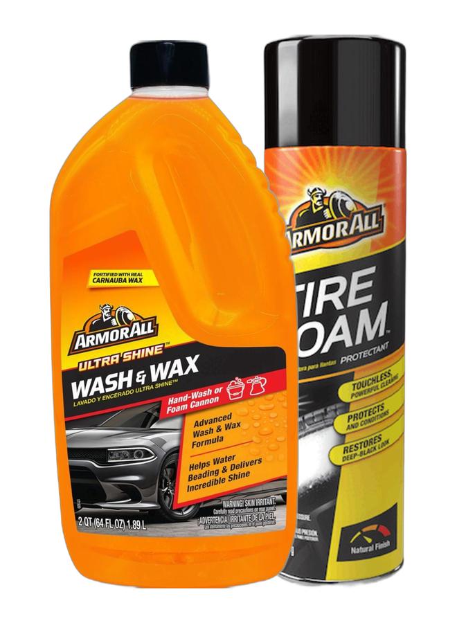 ARMOR ALL Ultra Wash and Wax + Tire Foam Bundle - Image 1