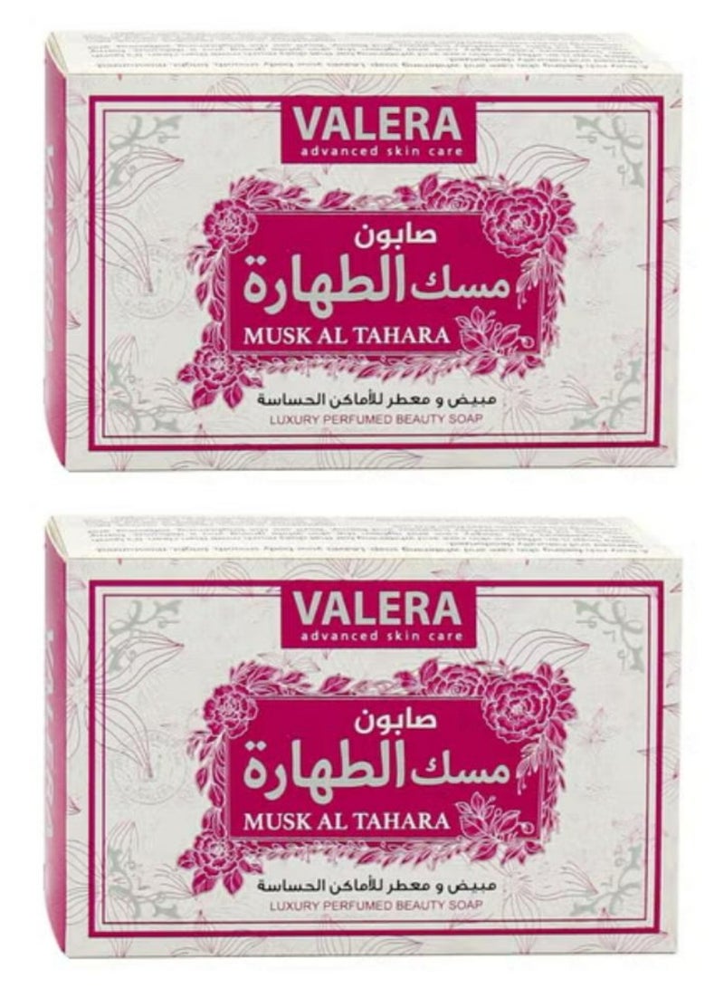 فاليرا صابون مسك الطهارة ٢ قطعة