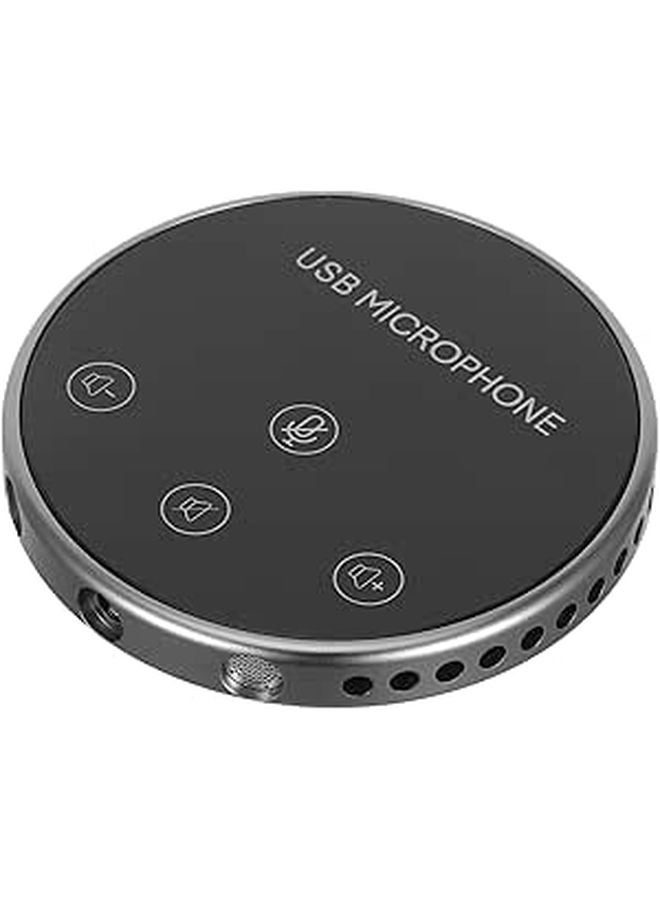 ميكروفون مؤتمر USB متعدد الاتجاهات للاجتماعات والبث والالتقاط المكتبي - Image 1