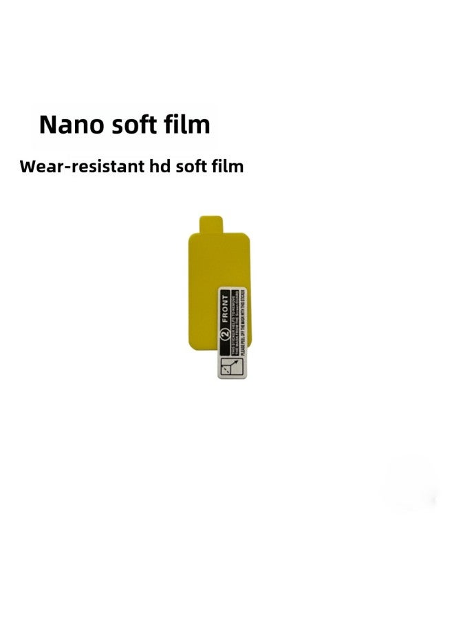 High Definition Full Screen 3D Hot Bend Tempered Glass Huawei Band 7 8 9 Soft Universal Film Compatible With Honor Band 6-Color:Nano HD Soft Film (bare Film)-Dimensions:Huawei Bracelet 9  - Image 1