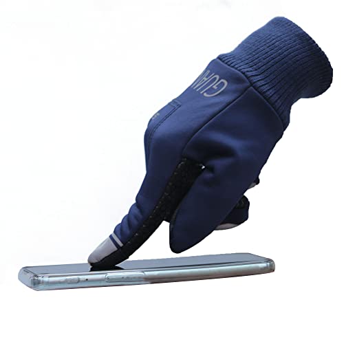 ZaySoo Full Finger Cycling Gloves for Men and Women - Touchscreen Enabled - BlueWhite - Image 5