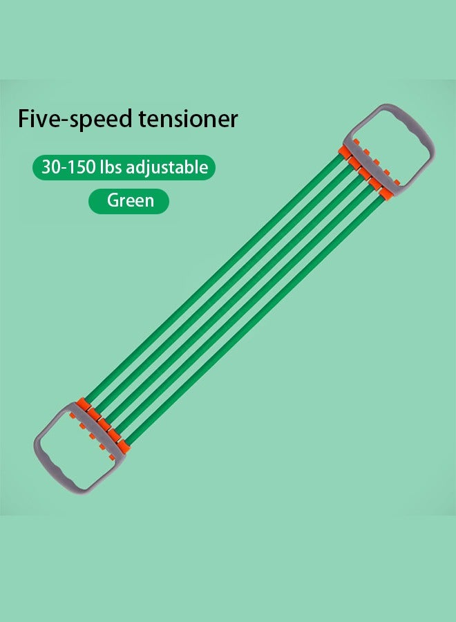 HaveDream Puller, Multifunctional Home Training Weight Loss Pull Rope Fitness Equipment, Adjustable Resistance - Green - Image 1