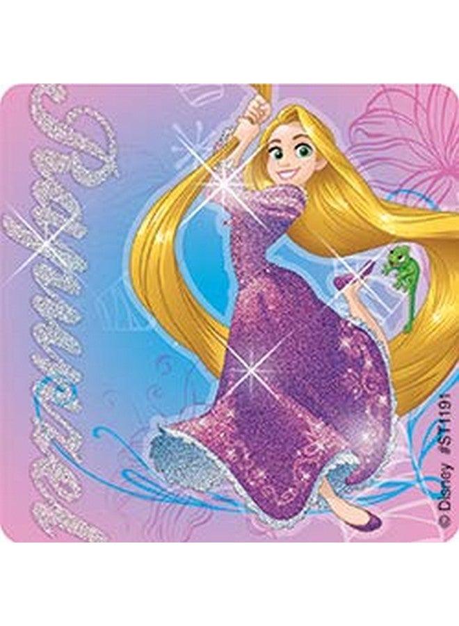 SmileMakers Disney Princess Friendship Glitter Stickers Prizes And Giveaways 50 Per Pack - Image 4