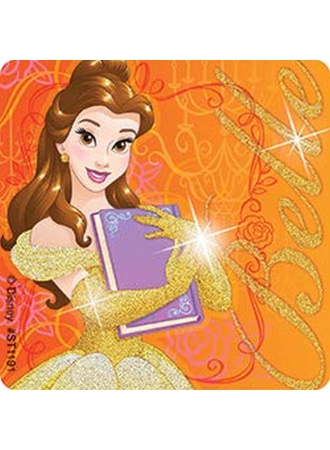 SmileMakers Disney Princess Friendship Glitter Stickers Prizes And Giveaways 50 Per Pack - Image 3