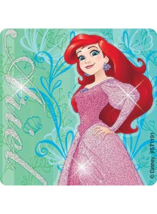 SmileMakers Disney Princess Friendship Glitter Stickers Prizes And Giveaways 50 Per Pack - Image 5