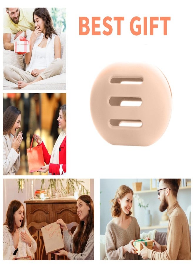 Makeup Sponge Holder, Aesthetic Waterproof Silicone Travel Pouch Organizer for Sponge Blender (Beige) - Image 5