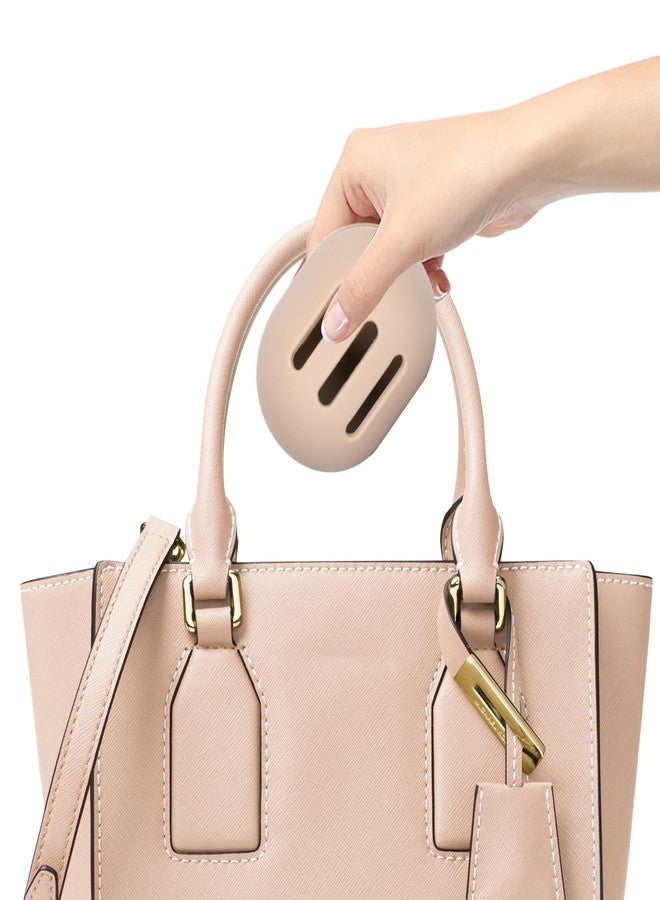 Makeup Sponge Holder, Aesthetic Waterproof Silicone Travel Pouch Organizer for Sponge Blender (Beige) - Image 4