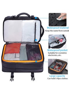 BANGE Travel Backpack,Flight Approved Carry On Backpack for International Travel Bag, Water Resistant Durable 17-inch Laptop Backpacks,Large Daypack Business Weekender Luggage Backpack for Men Women  - Image 5