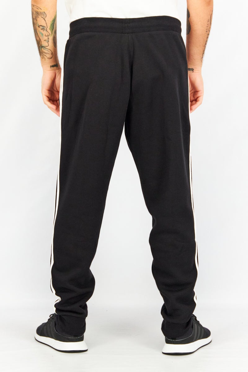 adidas Originals Men Sportswear Fit Brand Logo Track Pants, Black  - Image 4