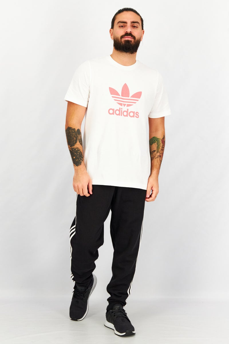 adidas Originals Men Sportswear Fit Brand Logo Track Pants, Black  - Image 3
