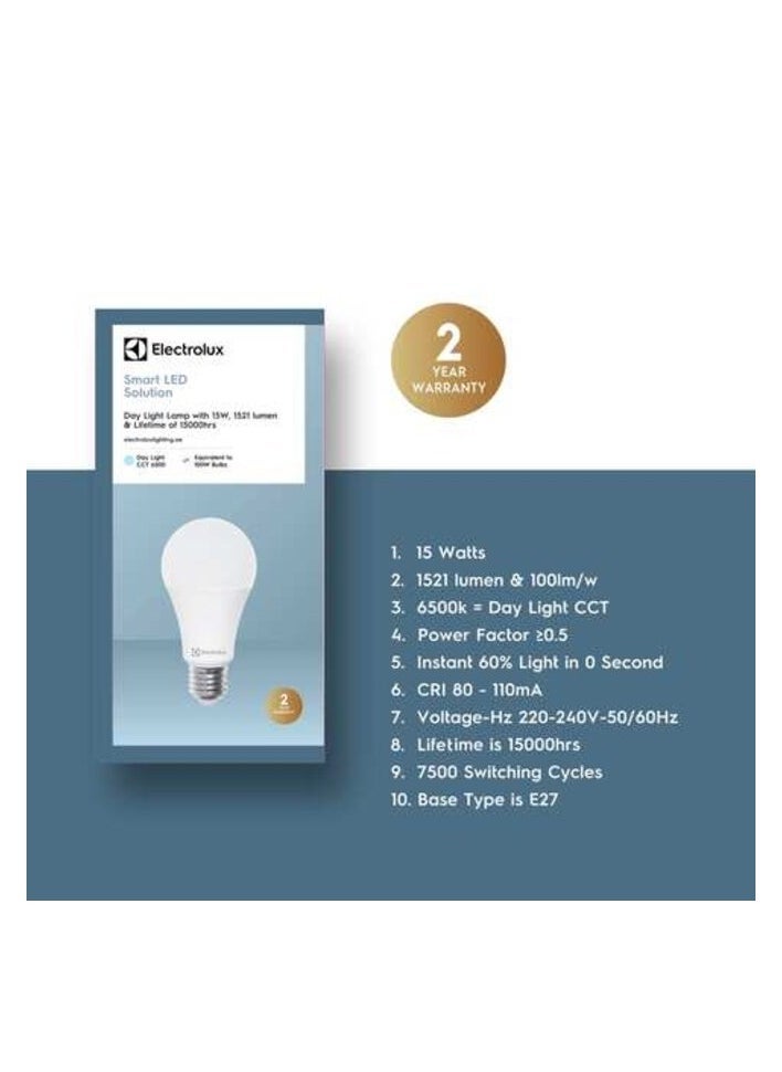 الكترولوكس - لمبة إلكترولوكس E27 LED 4.9 واط، أبيض دافئ - Image 1