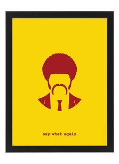 Pulp Fiction Poster With Frame 30X40 cm