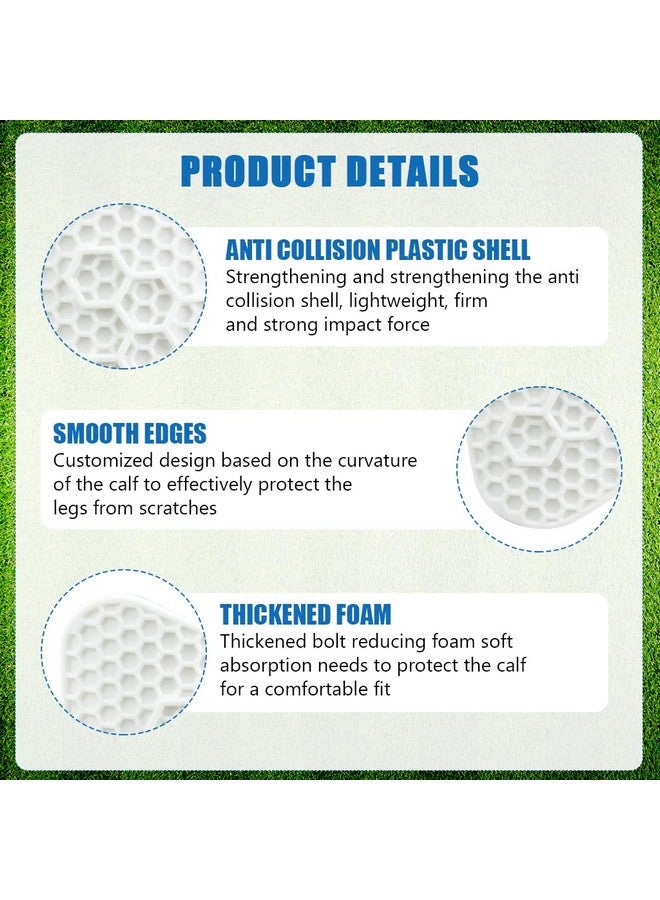 Proberos حراس الساقين السيليكون من بروبرس® 2 قطع للبالغين والمراهقين حراس الساقين حراس الساقين السيليكون وسادات حراس الساقين المضادة للصدمات بتصميم خلية النحل - Image 3