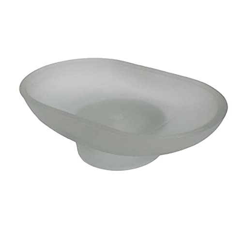 Pure Source India طبق صابون زجاجي من مصدر نقي الهند، 1 قطعة، بيضاوي - Image 1