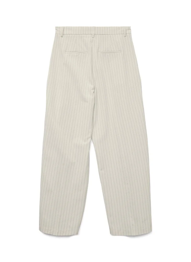 فيرو مودا Vmtroian Wide Pinstripe Dad Pants