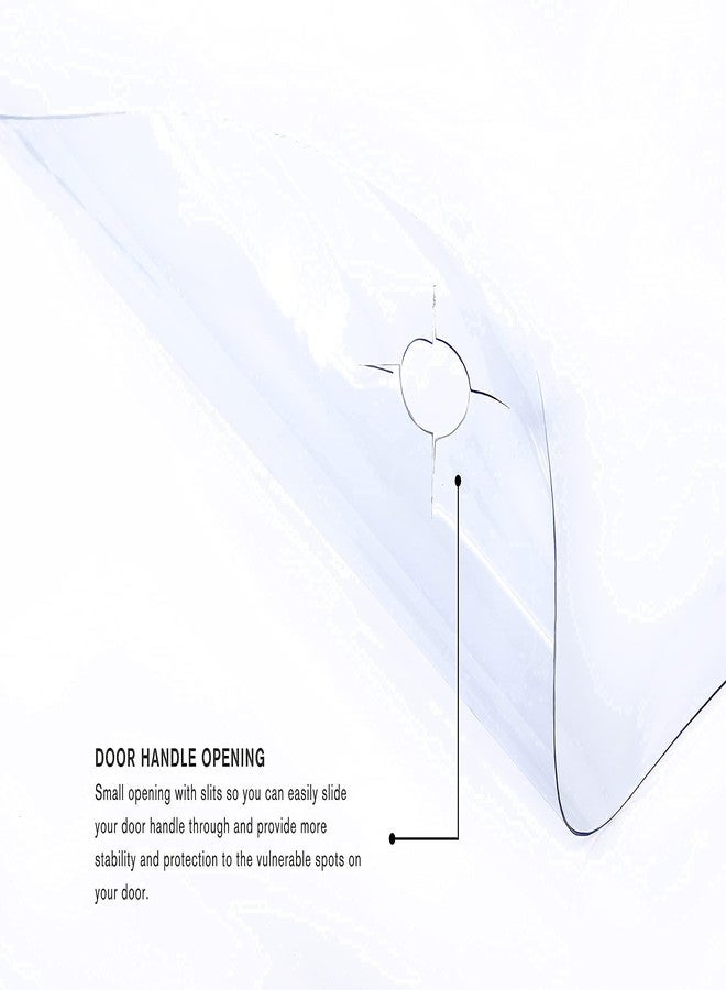 LAMINET The Original LAMINET Deluxe Dog Scratch Shield - Protect Your Doors & Walls with Our Deluxe Heavy-Duty Flexible Plastic Dog Scratch Shield - (36L x 16W - INCHES) - Image 5