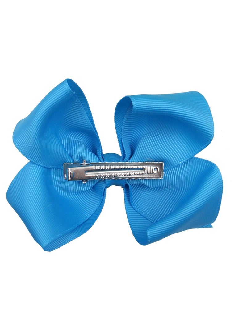 CELLOT CÉLLOT 40 PCS 4.5 Inch Hair Bows for Girls Grosgrain Ribbon Boutique Hair Bow Alligator Clips Hair Accessories for Baby Girls Toddlers Kids in Pairs - Image 3