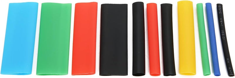 Heat Shrink Tube 530PCS Insulation Sleeve Set Colorful Shrinkable Cable Sleeving Wrap for Electrical Wiring Automotive DIY Projects in Various Sizes - Image 5
