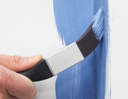ROLLINGDOG Paint Brush for Trim - Edging Paint Brush 2PC, 1PC Triangular Brush and 1PC Square Trim Brush, Cut in, Edger, Corner, Sash Painting - Image 3