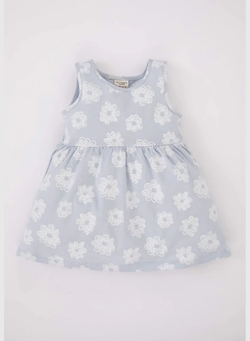 DeFacto Floral Sleeveless Dress
