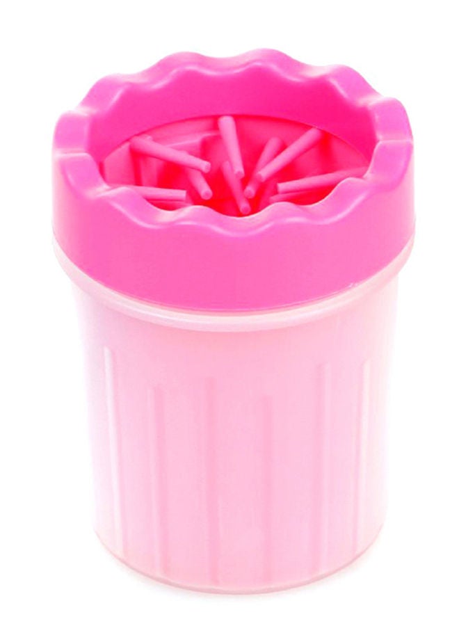 NIBEMINENT Portable Pet Dirty Paw Washer Pink S