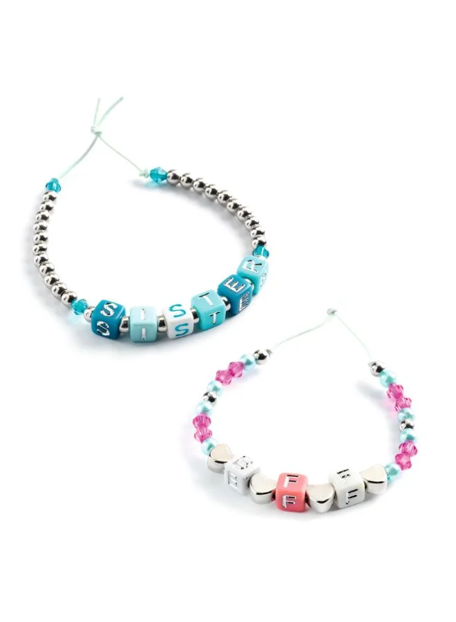 DJECO Silver Alphabet Beads Set