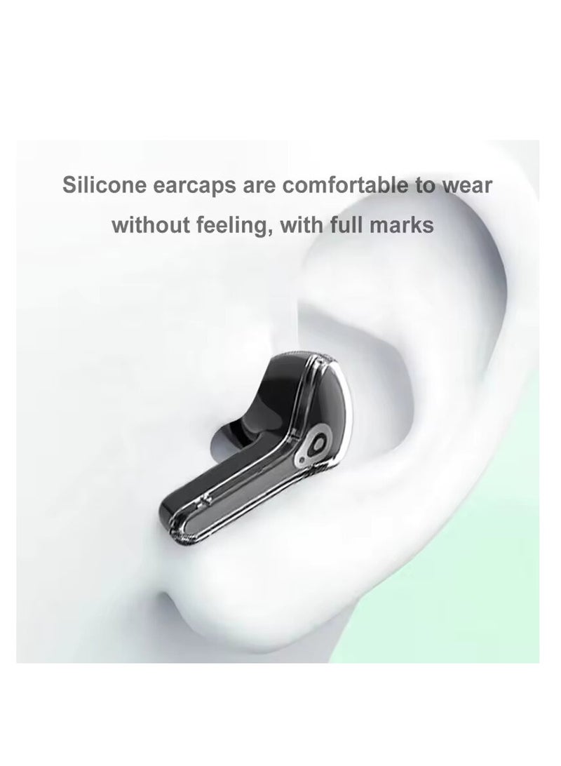 Generic Wireless Earbuds Compatible With Android - iPhone -Black - Image 2