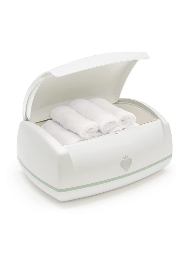 Prince Lionheart Warmies Wipes Warmer Designed for Reusable Cloth Wipes | Soft Glow Nighlight | Includes 1 everFRESH Pillow and 4 Warmies Cloth Wipes - Image 1