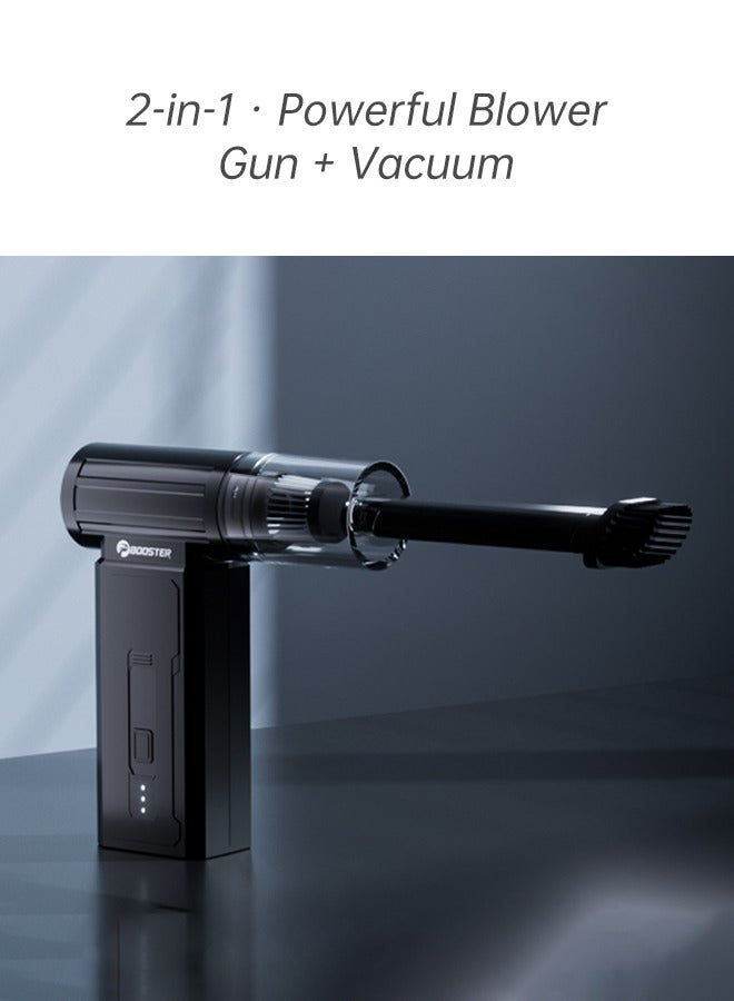 بوستر منفضة هواء مضغوطة، مروحة نفاثة توربينية لإزالة الرمال والغبار، سرعة رياح 55 متر/ثانية - Image 5