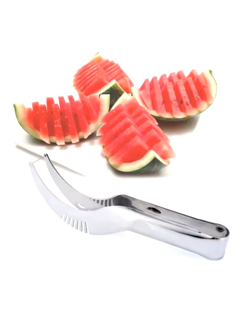 Watermelon Slicer Fruit Cutter Knife Tongs