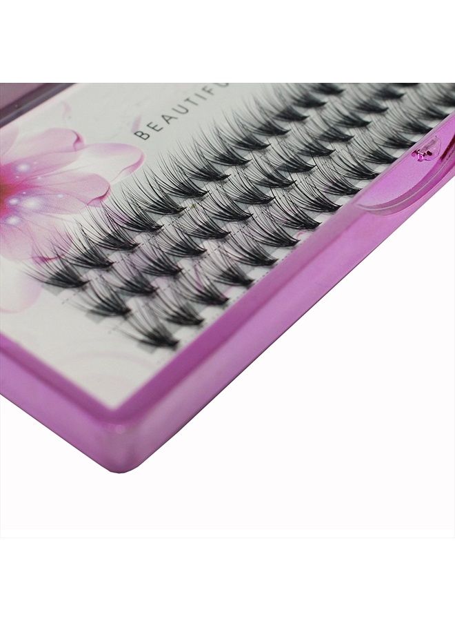 Dedila 8/10/12/14/16/17/18/20mm 60pcs 20 Root Grafting Individual False Eyelashes Mink Natural Long Eye Lashes Cluster Extension Makeup Beauty Fake Eyelash(10mm) - Image 5