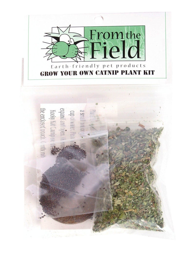 from The Field | Grow Your Own Catnip Kit | Easy Catnip Plant Growing Kit with Seeds & Peat Pellet | Fresh Organic Catnip for Cats | Fun DIY Gardening Kit | USA Made - Image 1